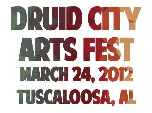Druid City Arts Festival – Tuscaloosa, Alabama – 3/24/2012