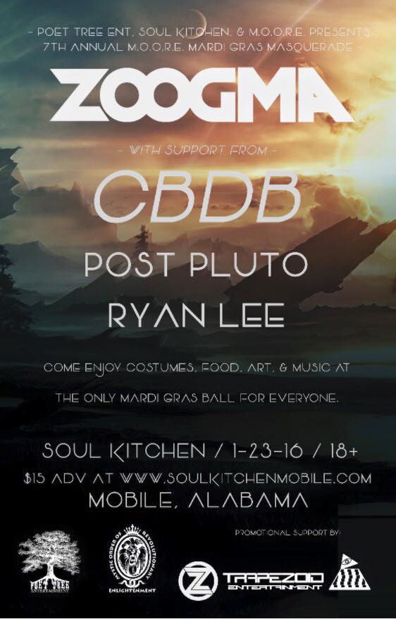 Soul Kitchen – Mobile, Alabama – 1/23/2016
