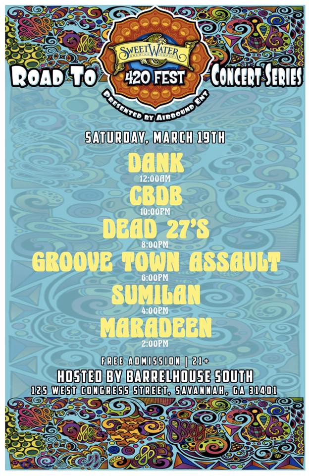 Barrelhouse South – Savannah, Georgia – 3/19/2016