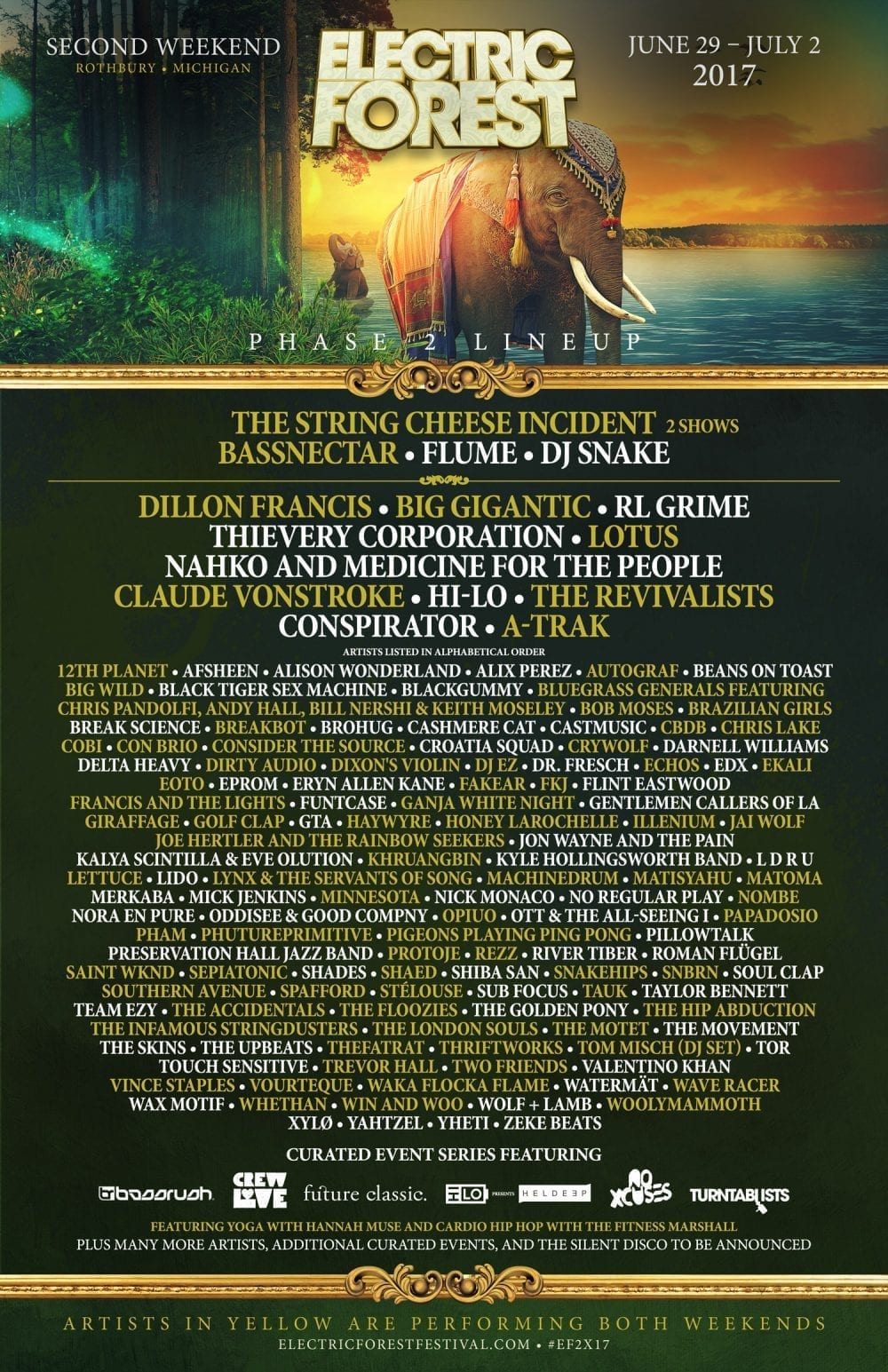 Electric Forest – Second Weekend – Rothbury, Michigan – 6/29/2017