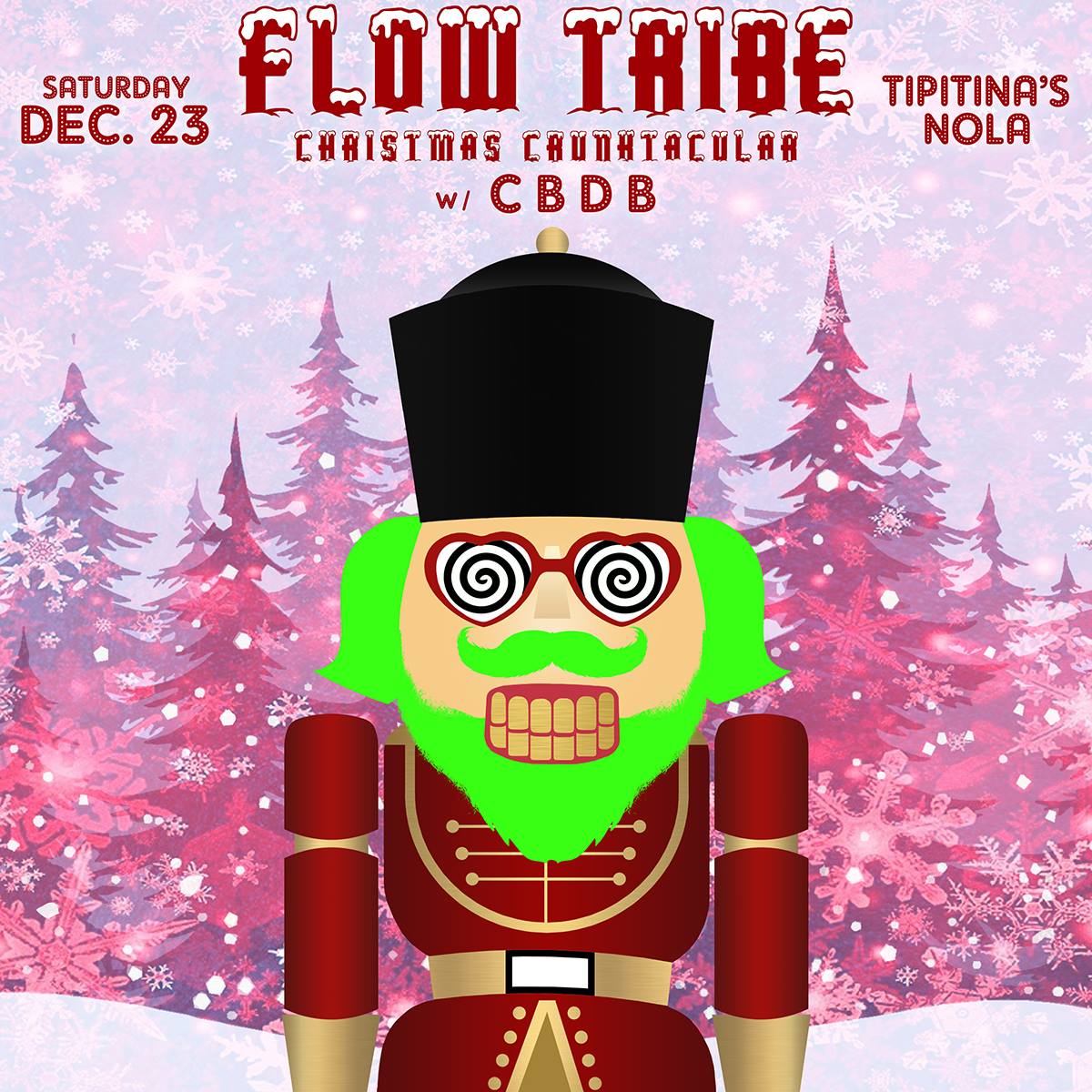 Tipitina’s – Flow Tribe’s Christmas Crunktacular – New Orleans, Louisiana – 12/23/2017